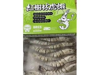 嚴選活凍海虎蝦10-12尾裝 /3盒入/送鹽味毛豆一公斤1包