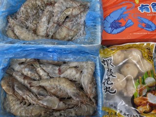 有氧蝦2盒+蝦枝花丸1包