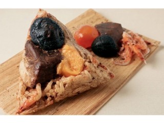頂港櫻花蝦蛋黃粽12個入