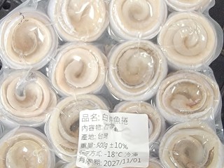 白帶魚捲4包組(500g/ 包/約10-15卷)