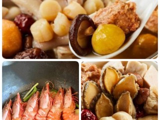 增量袋裝佛跳牆+佛跳牆1鍋（送5顆鮑魚）+草蝦1盒（預購12/15開始出貨）